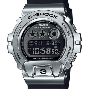Reloj digital para hombre CASIO G-SHOCK GM-6900U-1JF caja metálica plateada luz LED CAJA NUEVA - Imagen 1 de 2