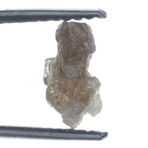 Diamante naturale grezzo sfuso 1,39 carati 9,29x4,63x4,79 mm marrone grigio fantasia - Foto 1 di 2