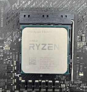 AMD Ryzen 5 5600X 3.7GHz 6-Core 12T PROCESSOR Socket AM4 CPU - Picture 1 of 3