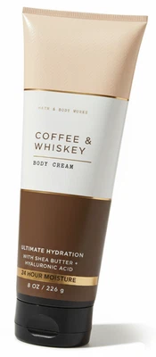 Крем для тела Bath & Body Works Coffee & Whiskey Ultimate Hydration 8 унций - Изображение 1 из 4