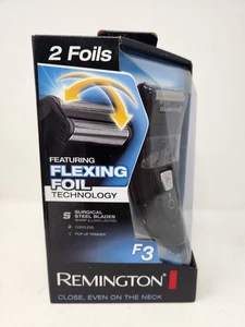 NOS Remington F3 Cordless Rechargeable Electric Shaver w/ 2 Flexing Foils F-3790 - Picture 1 of 6