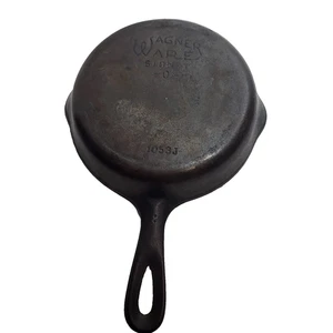 Vintage Wagner Ware Sidney O #3 6 ½ Inch Cat. 1053 J Skillet Vintage Cast Iron - Picture 1 of 6