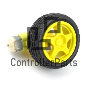 1 Stück Arduino Smart Auto Roboter Kunststoff Reifen Rad mit DC 3-6V Getriebemotor - Bild 1 von 2