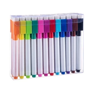 Magnetic Dry-Erase Markers, Whiteboard Erasable Markers with Eraser Caps | Lo... - Picture 1 of 3