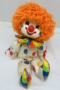 De colección Cuerda Musical Payaso Muñeca Cabeza Movimientos Obras Enviar en el Estante Payasos Cuidador - Imagen 1 de 14