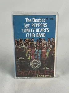 THE BEATLES Vintage Cassette Tape Sgt. Pepper's Lonely Hearts Club Band Day Life - Picture 1 of 5