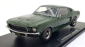 KK Scale 1/18 Scale KKDC181391 - 1968 Ford Mustang GT Fastback - Green - Picture 1 of 5