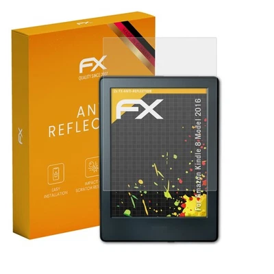 atFoliX 2x Screen Protection Film for Amazon Kindle 8 Model 2016 matt&shockproof - Image 1 of 4
