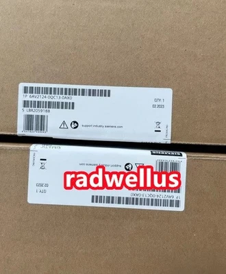 New Siemens 6AV2 124-0QC13-0AX0 / 6AV2124-0QC13-0AX0 Comfort Panel DHL/UPS - Image 1 of 3