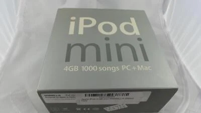 Boxed Collector's Apple iPod mini A1051 4 GB 2nd Generation - Silver (M9800LL/A) - Image 1 of 4