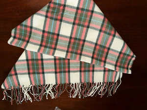 NWT Johnnie B Mini Boden Plaid Rectangular Scarf  - Picture 1 of 2