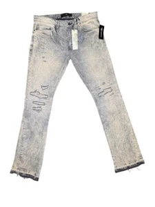 Martin Stacked - Jean Denim (Bone White) JTF1214 Jordan Craig - Picture 1 of 4