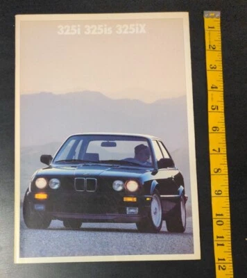BMW 1988 325i folleto 35 páginas fotos a color  Foto 1 de 4