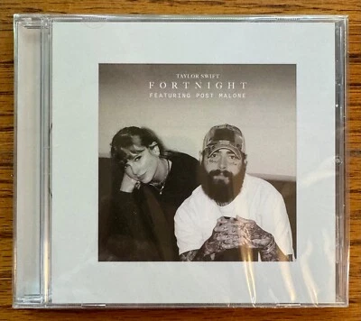 Taylor Swift Fortnight Feat Post Malone CD Single The Tortured Poets Department - Image 1 of 2
