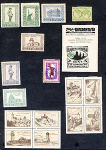 ESPERANTO LABELS A rare and valuable archive of Labels Promoting Esperanto - Picture 1 of 12