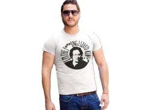Robert California I'm the Effing Lizard King mens shirt cotton tshirt The Office - Foto 1 di 4