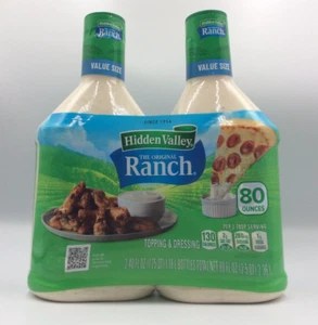 Aderezo para ensaladas Hidden Valley The Original Ranch 2 x 40 oz, 80 oz en total, DEC/2025 - Imagen 1 de 4