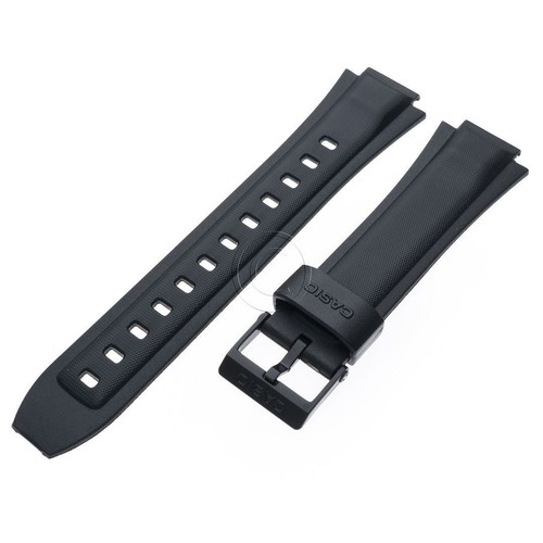 Genuine Casio Watch Band MW600 MW600B MW-600E MW-600F Black Rubber ...
