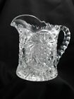  Antique Pineapple Pattern Early Ameican Pattern Glass EAPG Milk Pitcher