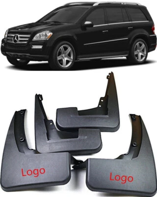 Genuine Splash Guards Mud Flaps FOR 2007-2012 Mercedes Benz GL X164 350 450 500 - Image 1 of 4