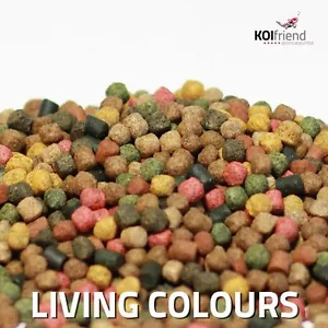 Koifutter 10 Sorten Mix 2,5 - 15 kg Living Colours 3 mm 6 mm Spirulina Teich - Bild 1 von 7