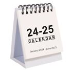 Portable Desk Calendars 18 Months Flip Calendar 2024 2025 Calendar  Home