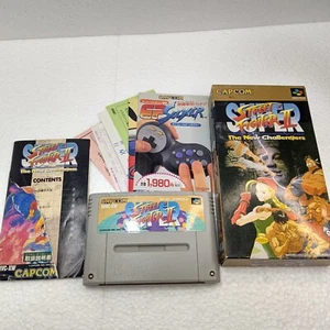 Super NES Super Street Fighters II The New Challengers Japan Express delivery - Picture 1 of 11