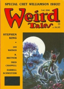 WEIRD TALES, 1990 Fall (#298) - Chet Williamson, Stephen King, Ian Watson - NM - Picture 1 of 1