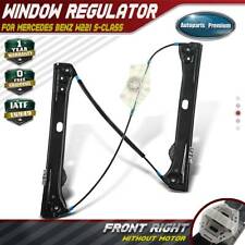 Window Regulator w/o Motor for Mercedes Benz W221 S450 S550 S63 AMG Front Right