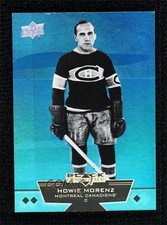 2012-13 Upper Deck Black Diamond Triple Sapphire 1/1 Howie Morenz #160 HOF 7ez
