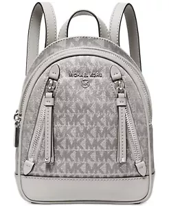 NWT Michael Kors Signature Brooklyn Extra Small Convertible Messenger Backpack - Picture 1 of 4