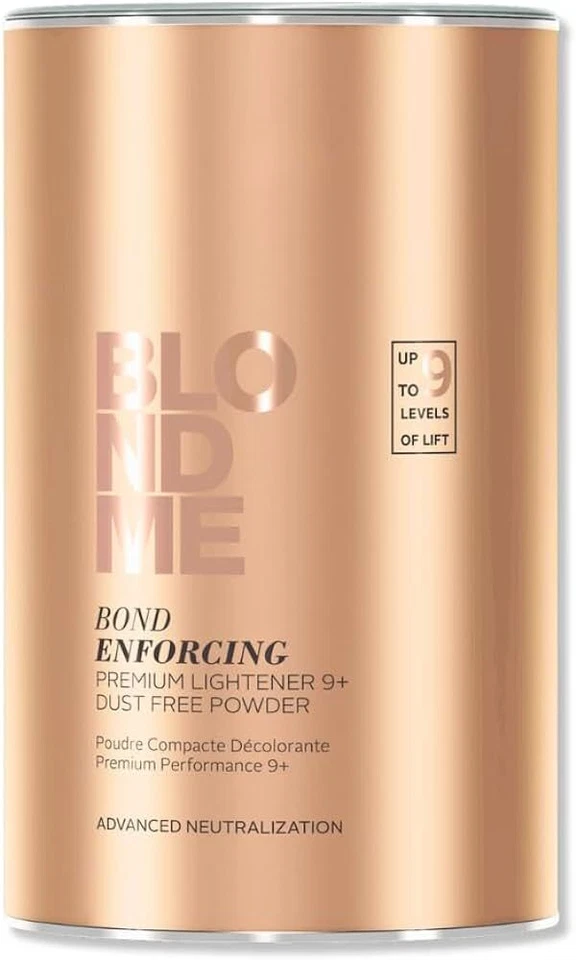 Schwarzkopf BlondMe Bond Enforcing Premium Lightener 9+ polvo libre de polvo 450 gr. Foto 1 de 1