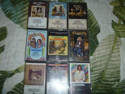 LOT 9 CASSETTE TAPE KENNY LOGGINS & JIM MESSINA POCO BUFFALO SPRINGFIELD RARE - Image 1 of 4