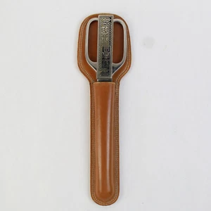 Vintage Scissors and Letter Opener Ruler Set w/ Leather Sheath Solingen Germany - Picture 1 of 5