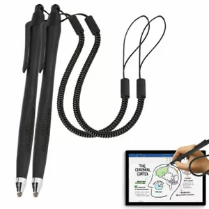 2x Touch Screen Pen Stylus Universal For Samsung Huawei mate9 10 Tablet Phone - Picture 1 of 11