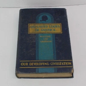 Our Developing Civilization Textbook United States of America CH McClure 1943 - Imagen 1 de 17