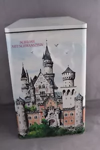 Vintage Schmitt Shone Winery gift tin # 1 Castle of Neuschwanstein King Ludwig I - Picture 1 of 11
