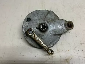 1974 Yamaha DT250 OEM Rear Brake Backing Plate - Picture 1 of 2