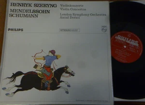 HENRYK SZERYNG - DORATI / MENDELSSOHN - SCHUMANN / PHILIPS - Picture 1 of 1