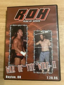 Ring of Honor War of The Wire II 2 Dayton OH 7.28.06 (DVD ROH) WWE WWF OOP - Picture 1 of 4