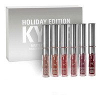 Kylie Jenner Holiday Edition Matte Liquid Lipstick Set 6 Pcs Gift Set- Free Ship