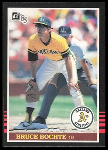 1985 Donruss Bruce Bochte #253 Oakland Athletics 33B - Picture 1 of 2