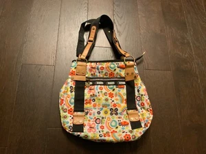 LeSportSac Tokidoki Shoulder bag Rainbow Zipper Garden Print - Picture 1 of 6