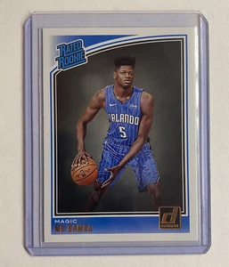 2018-19 Panini Donruss clasificación novato Mo Bamba #160 radiocontrol Orlando Magic NBA - Imagen 1 de 2