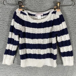 JANIE AND JACK GIRLS KNIT SWEATER SIZE 3 - Picture 1 of 7