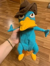 30cm Phineas and Ferb Transforming Perry Plush Stuffed Doll Toy Gift