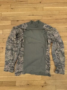 Massif Airman Battle Shirt Herren Small M Military Green Camo Flame Resistant USA - Bild 1 von 8