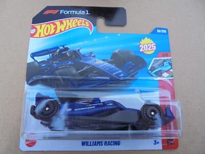 Hot Wheels Williams Racing Formula 1 - new casting 2025 - sealed short card - Picture 1 of 1