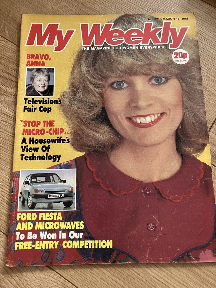 My Weekly Magazine, 1985 interview with Juliet bravo actress Anna Carteret - Image 1 of 1