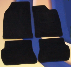 FORD FIESTA 2009 - 2011 & ST CAR MATS BLACK QUALITY CARPET 2 x CLIPS - Picture 1 of 2